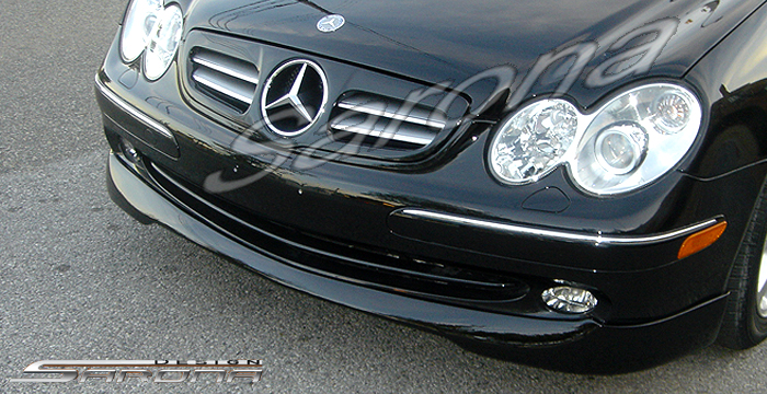 Custom Mercedes CLK  Coupe & Convertible Front Lip/Splitter (2003 - 2006) - $329.00 (Part #MB-012-FA)